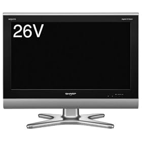 �y�G�R�|�C���g�Ώۏ��i�z SHARP AQUOS 26V�^ �n��EBS�E110�xCS�f�W�^���n�C�r�W�����t���e���r LC-26E5-B �u���b�N