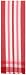 Hand Woven Elegant Jacquard 100% Cotton Red and White Table Runners 12x72 Inches Set of Two