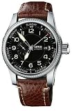 Oris 64576294064LS Aviation Big Crown Small Second Pointer Date Mens Watch - Black Dial Steel Case Automatic Movement
