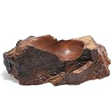 Tobacco Pipe Stand - Hand Made from Natural Wood with Bark - For Single Pipe