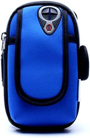 WIWIN® Outdoors Sports Portable Arm Bag Pouch Case Wrist Wear Running Cycling Smartphone Arm Sleeve Pocket Armband Travel Storage Bag Box for iPhone 6/6 Plus/6S/6S Plus Samsung Galaxy S6/S6 Edge(Blue)