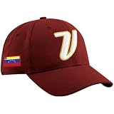 New Era Venezuela 2009 World Baseball Classic Maroon Pinch Hitter Adjustable Hat