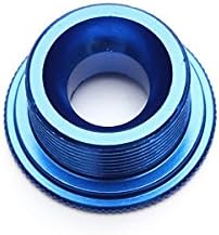 COMPLE Bike Bicycle Parts Crankset Crank Arm Fixing Bolt Screw Cover-Blue