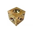 DAPPING BLOCK brass jewelers doming tool 2"