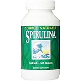 Source Naturals Spirulina 500mg, 500 Tablets