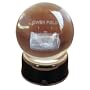 NCAA Oklahoma Sooners Owens Field Sooners Etched Lit Musical Turning Crystal Ball