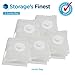 Storage’s Finest 5 x Jumbo Vacuum Storage Bags Space Saver Seal (35