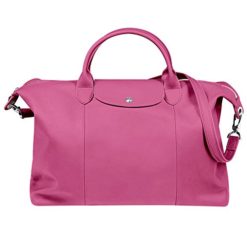ロンシャン LONGCHAMP LE PLIAGE CUIR ル・プリアージュ キュイール トートバッグ 2WAY ショルダー 1630 737 168 ＢＵＢＢＬＥ（ピンク） [並行輸入品] 画像