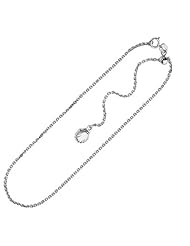 14k Real White Gold Adjustable Ankle Bracelet Anklet 11"