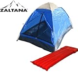 2person dome tent with Rubberlized Air Bed