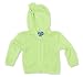 Kicky Pants Knit Hoodie, Springgrass, -3 Months