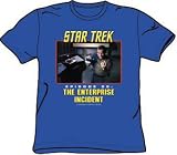 Star Trek THE ENTERPRISE INCIDENT Episode 59 Adult Royal Blue T-shirt