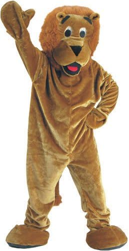 Roaring Lion Mascot Costume Set - Adult (one size fits most)