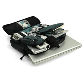 Apple MacBook Air MB003LL/A 13.3 Inch Laptop Secure Travel Messenger Bag (Navy)