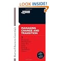 Managing Change and Transition (Harvard Business Essentials)