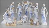 Review Roman  / 11 Piece Porcelain Holy Family Christmas Nativity Figures