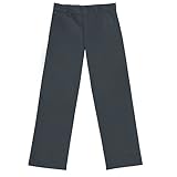 Boys School Uniforms Basic Charcoal Flat Front Pants 5 Boys School Uniforms Basic Charcoal Flat Front Pants 5