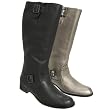 Michael Antonio Womens Pebbled Side Buckle Boot