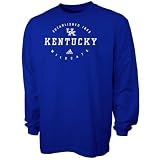 adidas Kentucky Wildcats Royal Blue Long Sleeve T-shirt