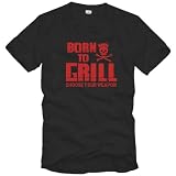 Produkt-Bild: BORN TO GRILL - Choose Your Weapon - Gr. S M L XL 3XL - Die Geschenkidee f&uuml;r den Grillgott