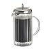 BonJour 8 Cup Rhone Ribbed French Press, Double Wall Glass 