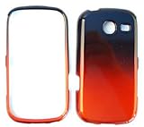Samsung Freeform 3 R380 Two Tones, Black and Orange Hard Case, Cover, Facep ....