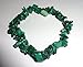 Sublime Gifts Malachite Premium Crystal Healing Chip Gemstone 7 Inch Stretch Bracelet