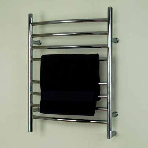 → 24″ Rivergrove Curved Wall Mount Hard Wired Towel Warmer Chrome