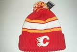 Calgary Flames NEW Authentic Beanie Toque Knit Hat