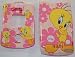 Motorola RAZR V3 Phone TWEETY Bird LOONEY TUNES Faceplate Image