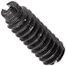 Jergens 10722 Steel Ball Plunger, Low Carbon Steel, 10-24 Thread