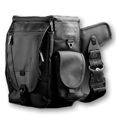 Boda Dry, Fully Weatherproof Ballistics Cordura Lens System Case (9.5 x 7.5 x 11.5) - Holds 4+ Lenses & Accessories - Black