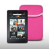 NEOPRENE POUCH CASE/COVER FOR AMAZON KINDLE FIRE (NOT FIRE HD) - PINKby CELLAPOD
