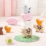 HABA My Very First Games - Animal Upon Animal Wood Stacking Game (Made in Germany)