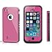 HESGI New Waterproof Shockproof Dirtproof Snowproof Protection Case Cover Only for Apple iPhone 5C Pink