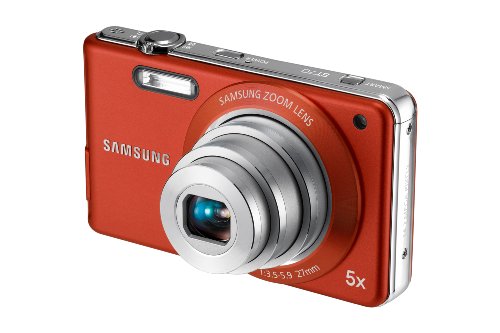 Samsung ST70 Digital Camera - Orange (14.2MP, 5x Lens) 2.7 inch TFT Screen