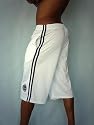 Sporthose Extralang im Baseball-Style - Glanz-grau - Star Training Boxerhose Action Short 1956