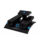 KONNET PowerV Duo Wii Wireless Charging / Charger and Storage Dock for 2 Remote Controllers (Black)