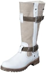 Tamaris ACTIVE 1-1-26641-39, Damen Fashion Stiefel, Elfenbein (ICE COMB 194), EU 42