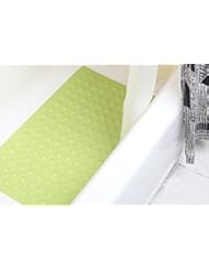 From Amazon.com. Click for details:
 Home: Luxury Anti Slip Suction Bath Mat - Non Slip Mats for Tub & Shower Bathroom Safety - Latex & PVC Free Natural Rubber - 15.7" x 27.5" - Ideal for Homes, Hotels, Gyms & Long-Term Care Facilities (Green) Home: Luxury Anti Slip Suction Bath Mat - Non Slip Mats for Tub & Shower Bathroom Safety - Latex & PVC Free Natural Rubber - 15.7" x 27.5" - Ideal for Homes, Hotels, Gyms & Long-Term Care Facilities (Green)
