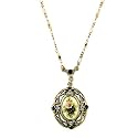 Vintage Collection Long Pendant Rose Necklace