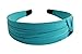 Bargain Headbands Aqua Blue, Gorgeous Elegant Knotted Hard Headband
