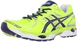 ASICS Men's GEL-Nimbus 14 Running Shoe,Neon Yellow/Navy/Lightning,10.5 M US