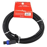 Hosa SKT-425BN 25 Foot Neutrik SpeakON to Dual Banana Speaker Cable