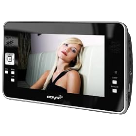 Odys SlimTV 7 Novel: Dual Voltage 7" Digital Portable TV with Rechargeable Battery