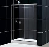 DreamLine INFINITY 56-60 x 72 Clear Glass Shower DoorChrome