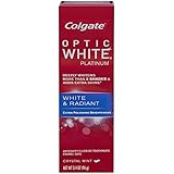 Colgate Optic White Platinum, 3.4 Ounce (Pack of 6)