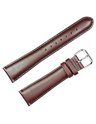 Coach Leather Watchband - Brown 19MM