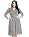 LookbookStore Women's Plus Size Lace Bridal Formal Skater Dress 12W-32W