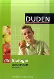 Produkt-Bild: Duden Biologie - Sekundarstufe I - Brandenburg: 7./8. Schuljahr - Arbeitsheft